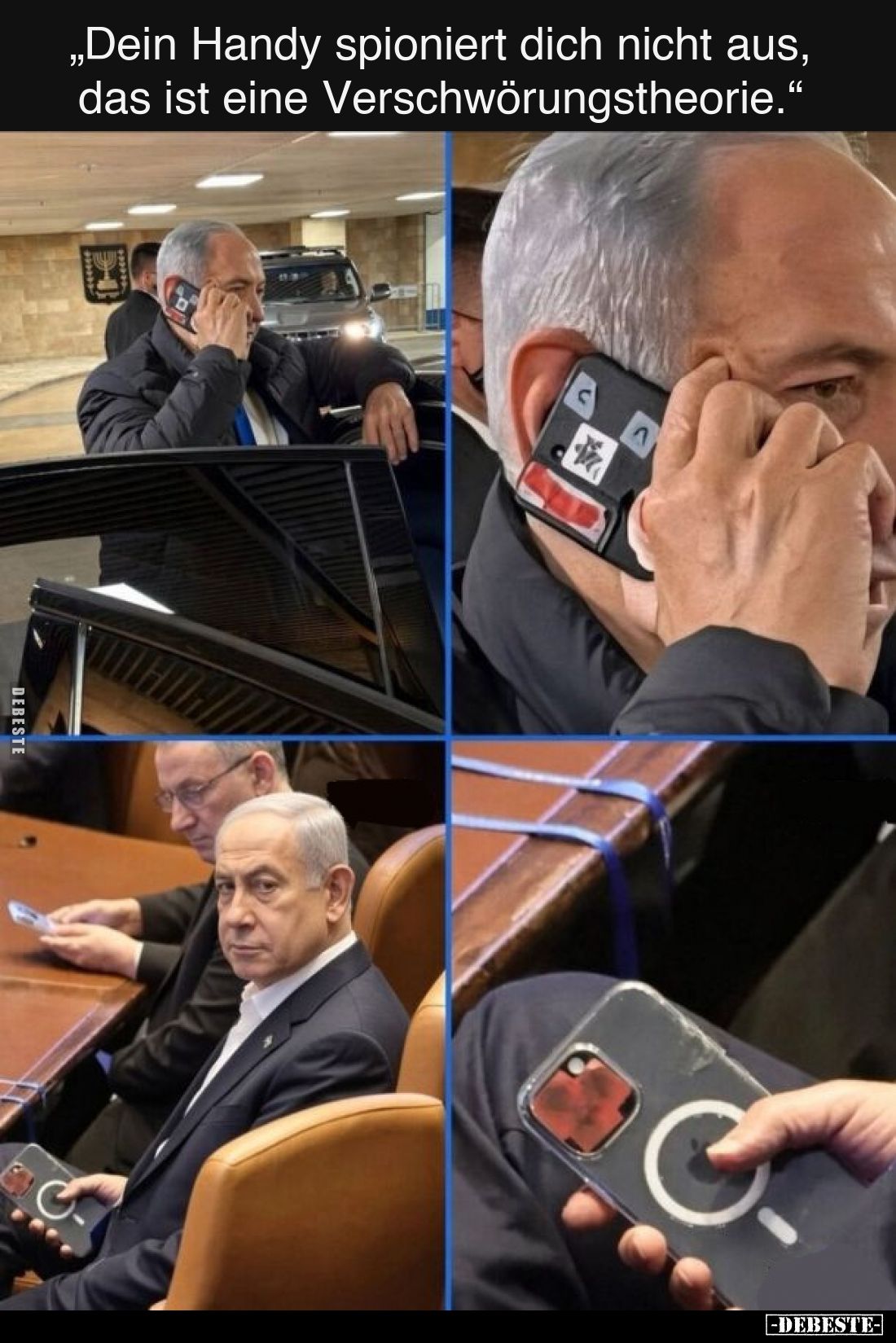 „Dein Handy spioniert dich nicht aus, das ist eine Verschwörungstheorie.“