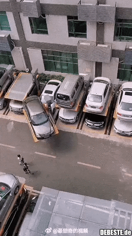 Gut bei Parkplatznot..