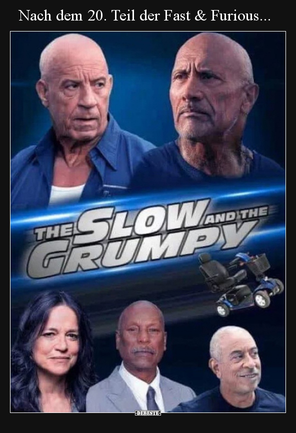 Nach dem 20. Teil der Fast & Furious...