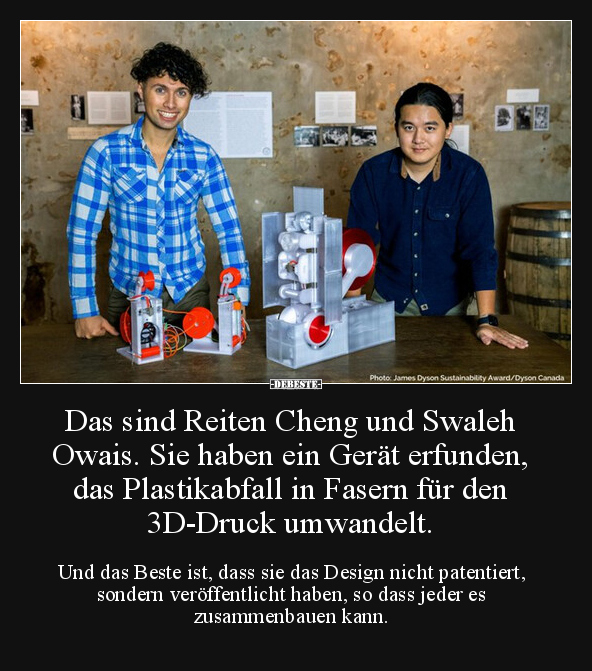 Das sind Reiten Cheng und Swaleh Owais. Sie haben ein.. - Lustige Bilder | DEBESTE.de