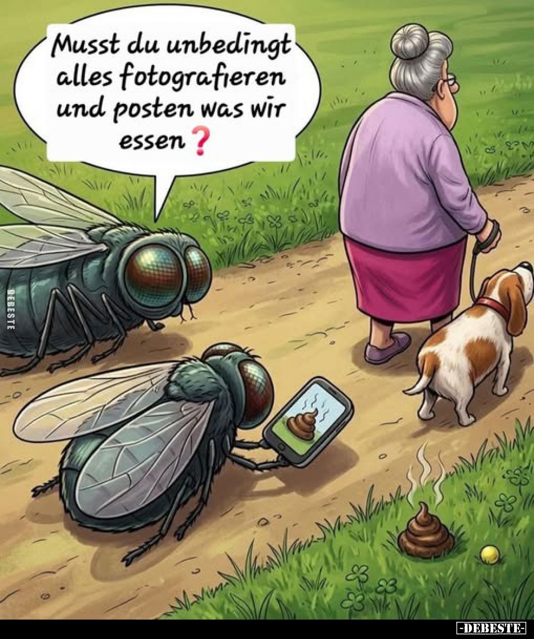 Musst du unbedingt alles fotografieren und posten was wir essen?