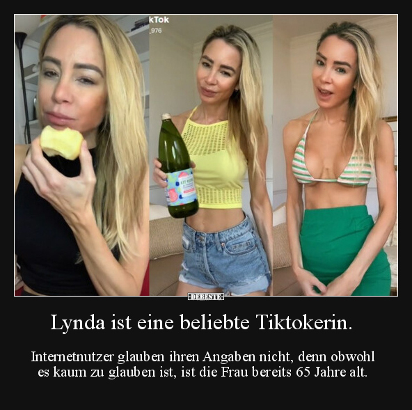 Lynda ist eine beliebte Tiktokerin.. - Lustige Bilder | DEBESTE.de