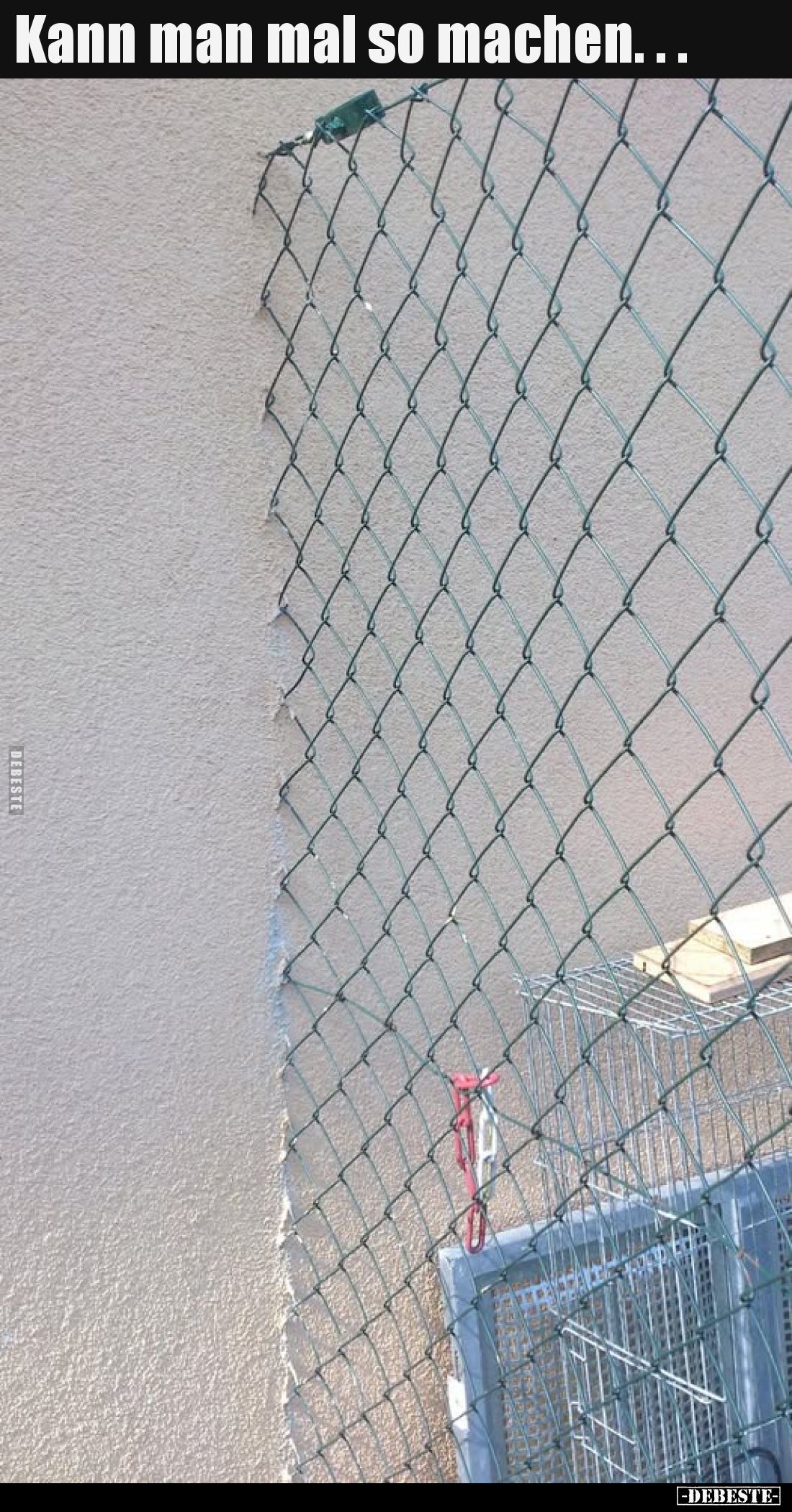 Kann man mal so machen.