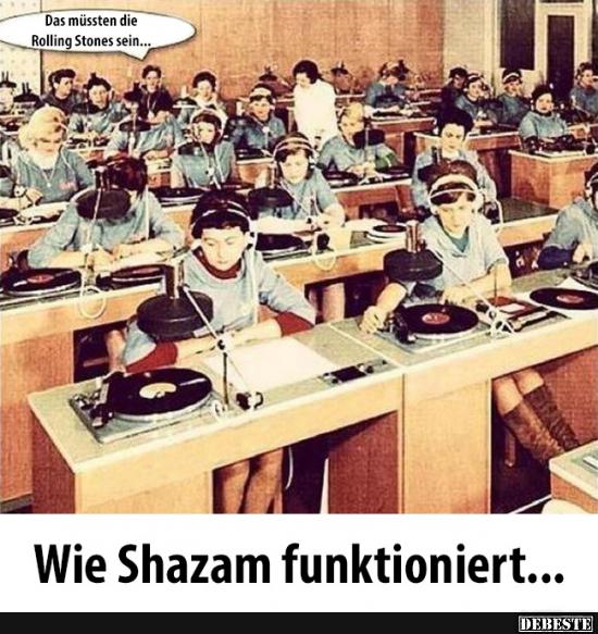 Wie Shazam funktioniert..