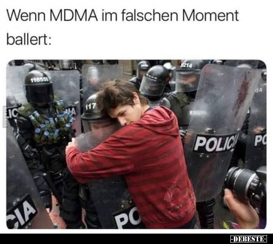 Wenn MDMA im falschen Moment ballert.. - Lustige Bilder | DEBESTE.de