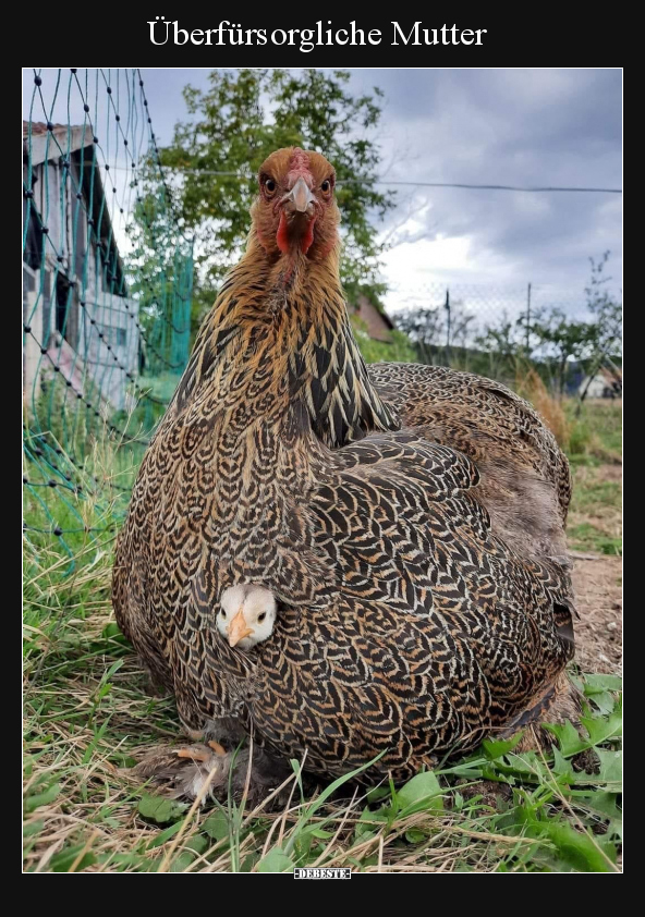 Überfürsorgliche Mutter