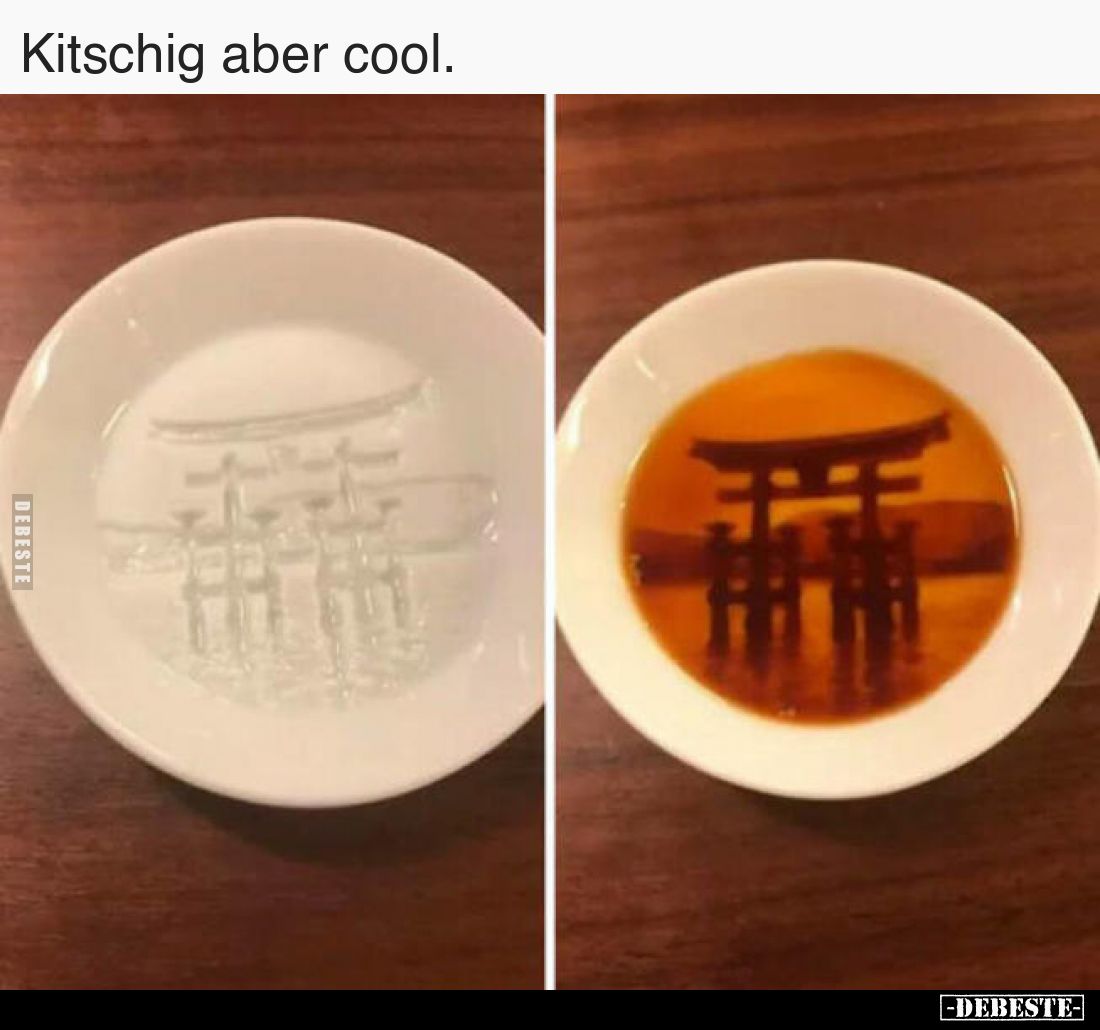 Kitschig aber cool...