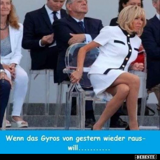 Wenn das Gyros von gestern wieder raus will.. - Lustige Bilder | DEBESTE.de