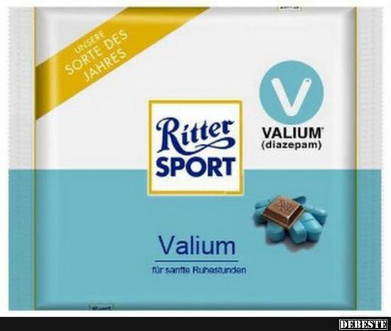 Ritter Sport - Valium. - Lustige Bilder | DEBESTE.de