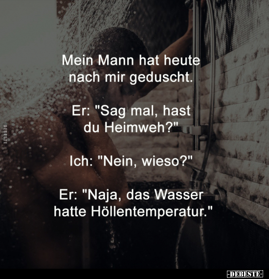 Mann, Heute, Wasser