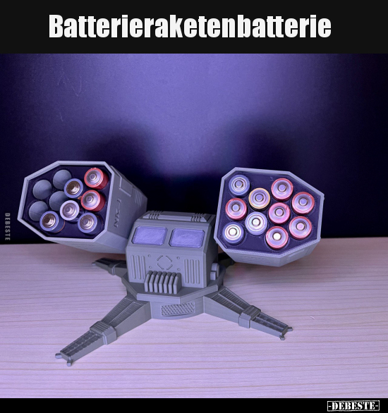 Batterieraketenbatterie.. - Lustige Bilder | DEBESTE.de