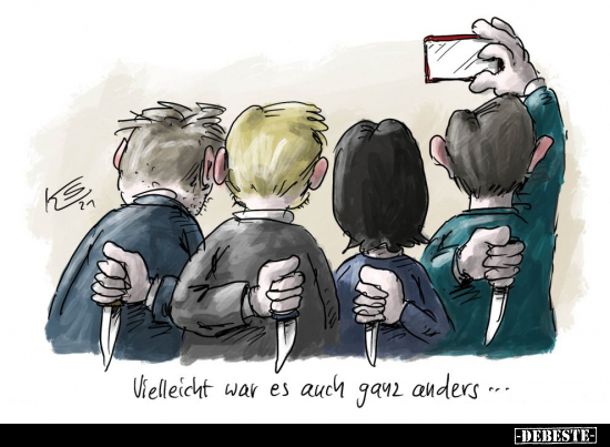 Vielleicht war es auch ganz anders...