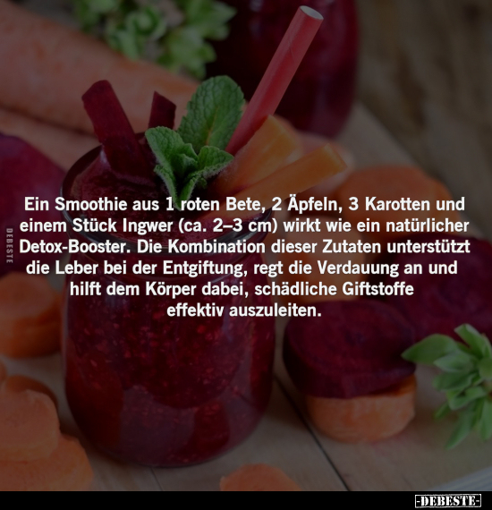 Lustige Bilder zum Thema: Smoothie, Karotten