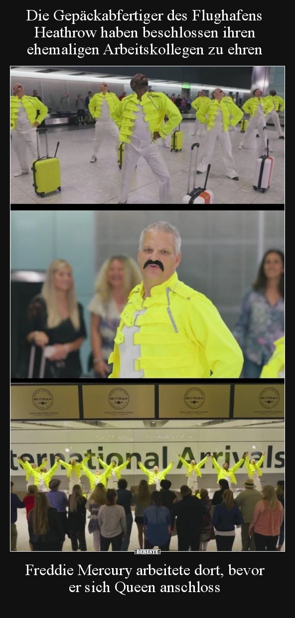 Die Gepäckabfertiger des Flughafens Heathrow haben.. - Lustige Bilder | DEBESTE.de
