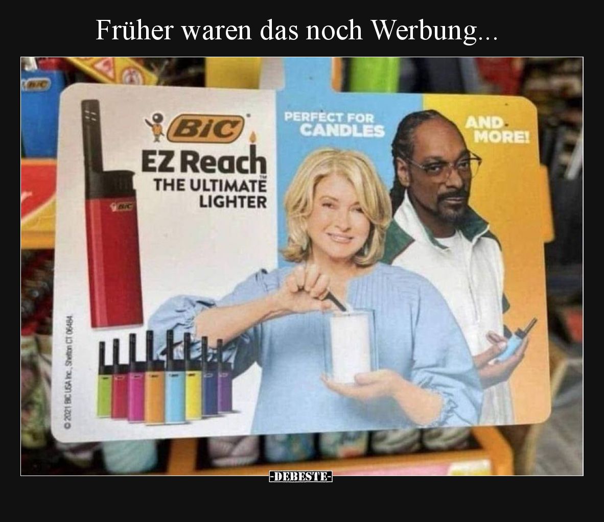 Früher waren das noch Werbung.