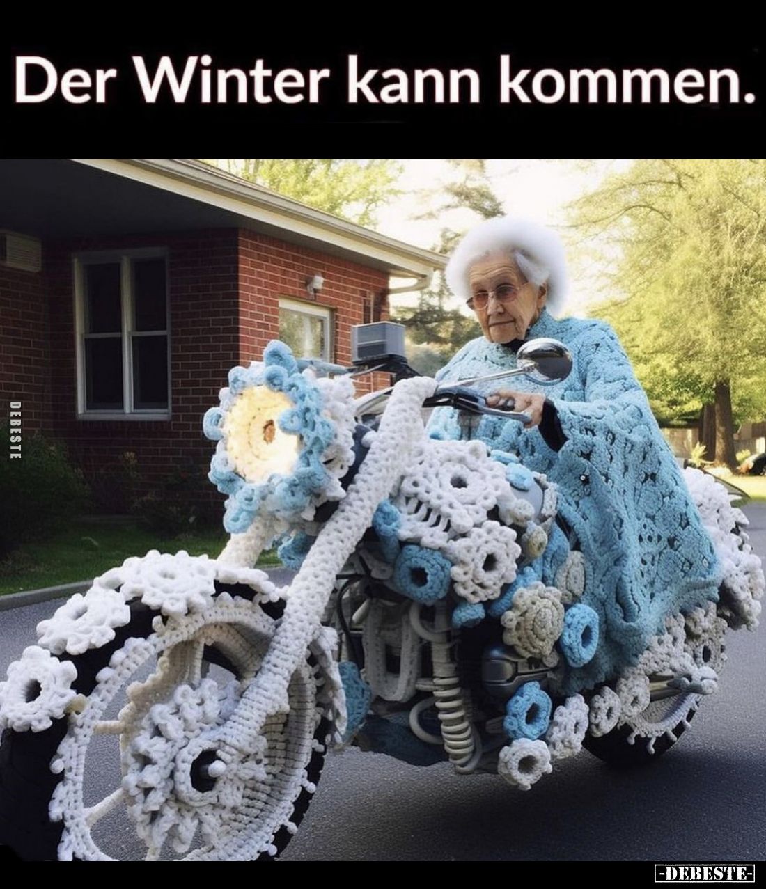 Der Winter kann kommen.