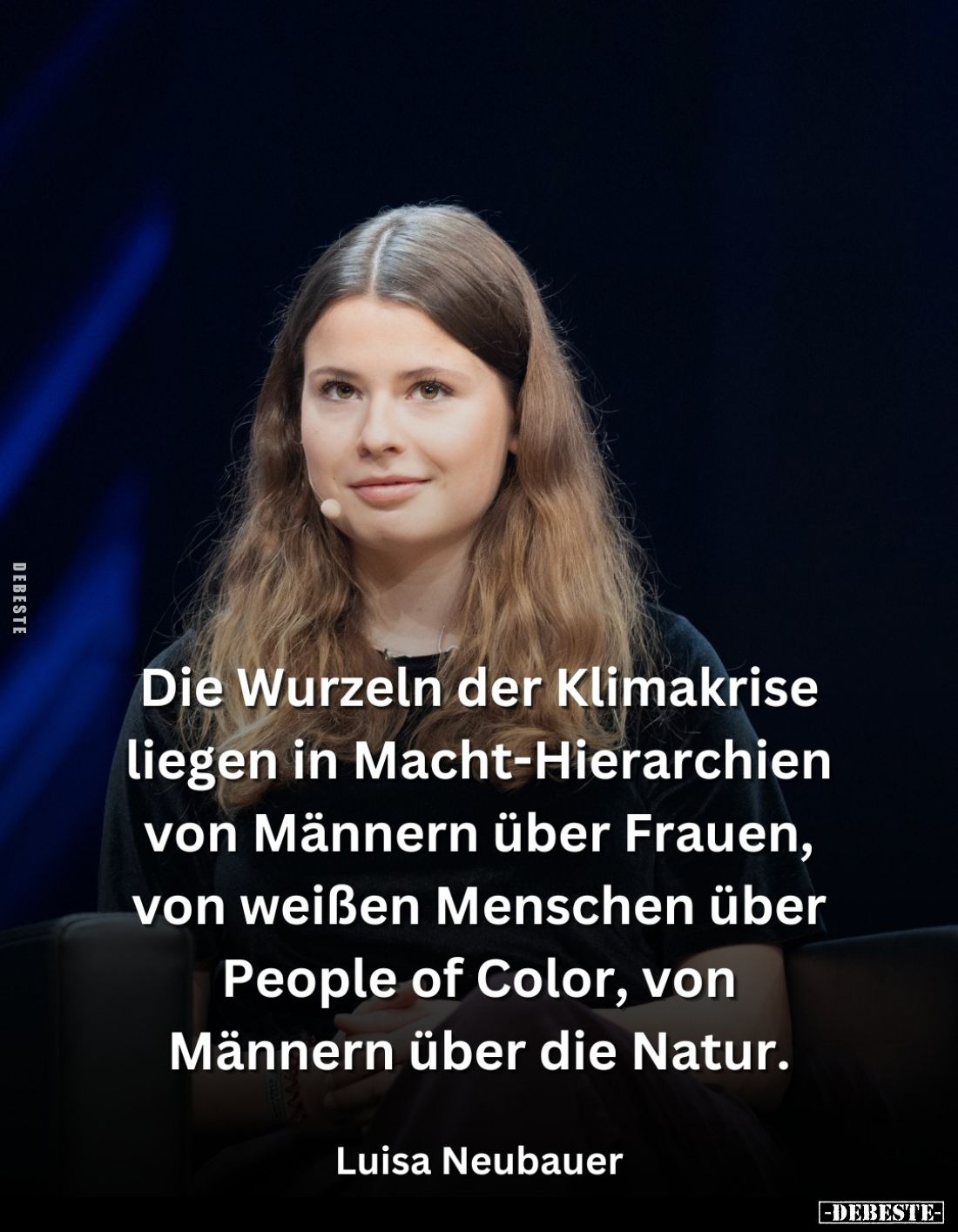 Die Wurzeln der Klimakrise liegen in Macht-Hierarchien von Männern über Frauen, von weißen Menschen über People of Color, von...
