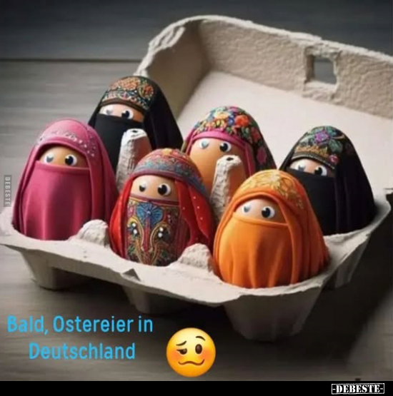 Bald, Ostereier in Deutschland.. - Lustige Bilder | DEBESTE.de