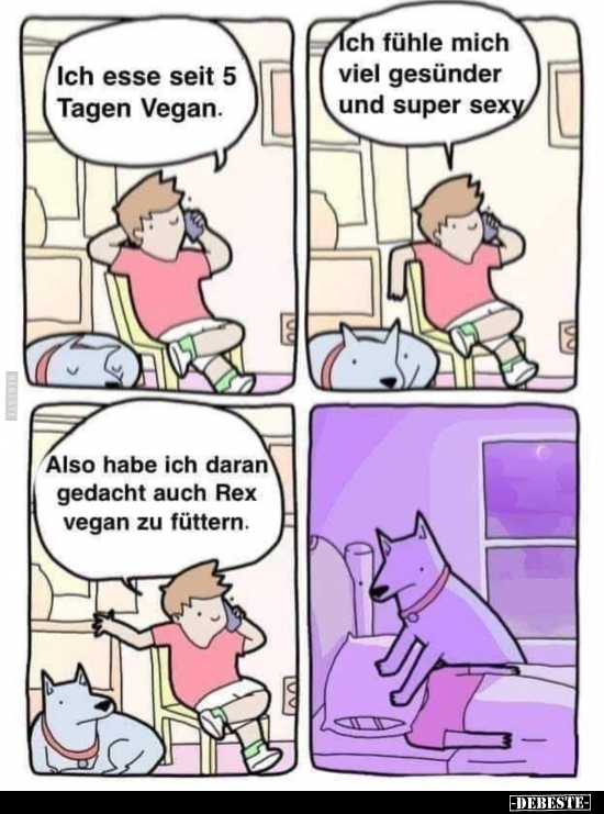 Ich esse seit 5 Tagen vegan...