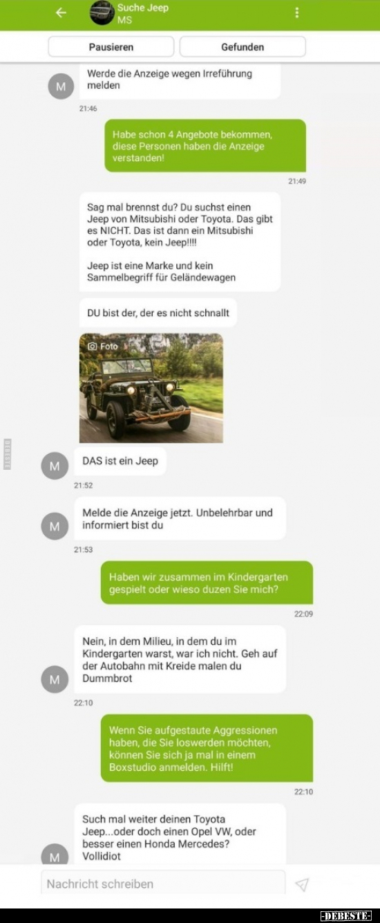 Suche Jeep.. - Lustige Bilder | DEBESTE.de