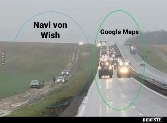 Google Maps - Navi von Wish.. - Lustige Bilder | DEBESTE.de