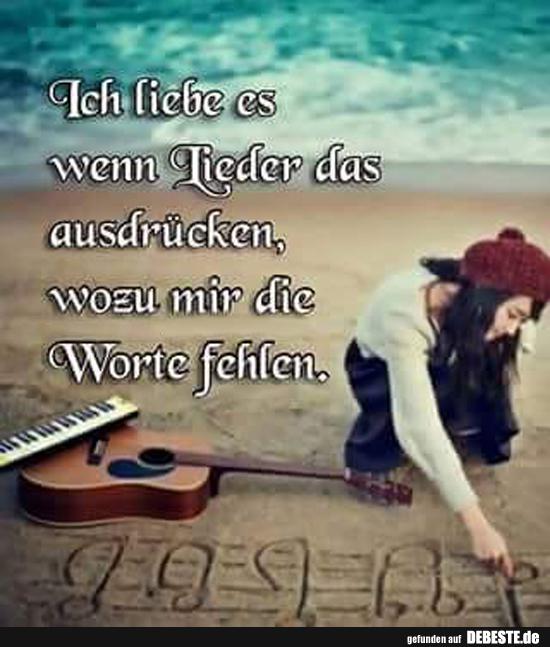 Ich liebe es wenn Lieder das ausdrücken.. - Lustige Bilder | DEBESTE.de