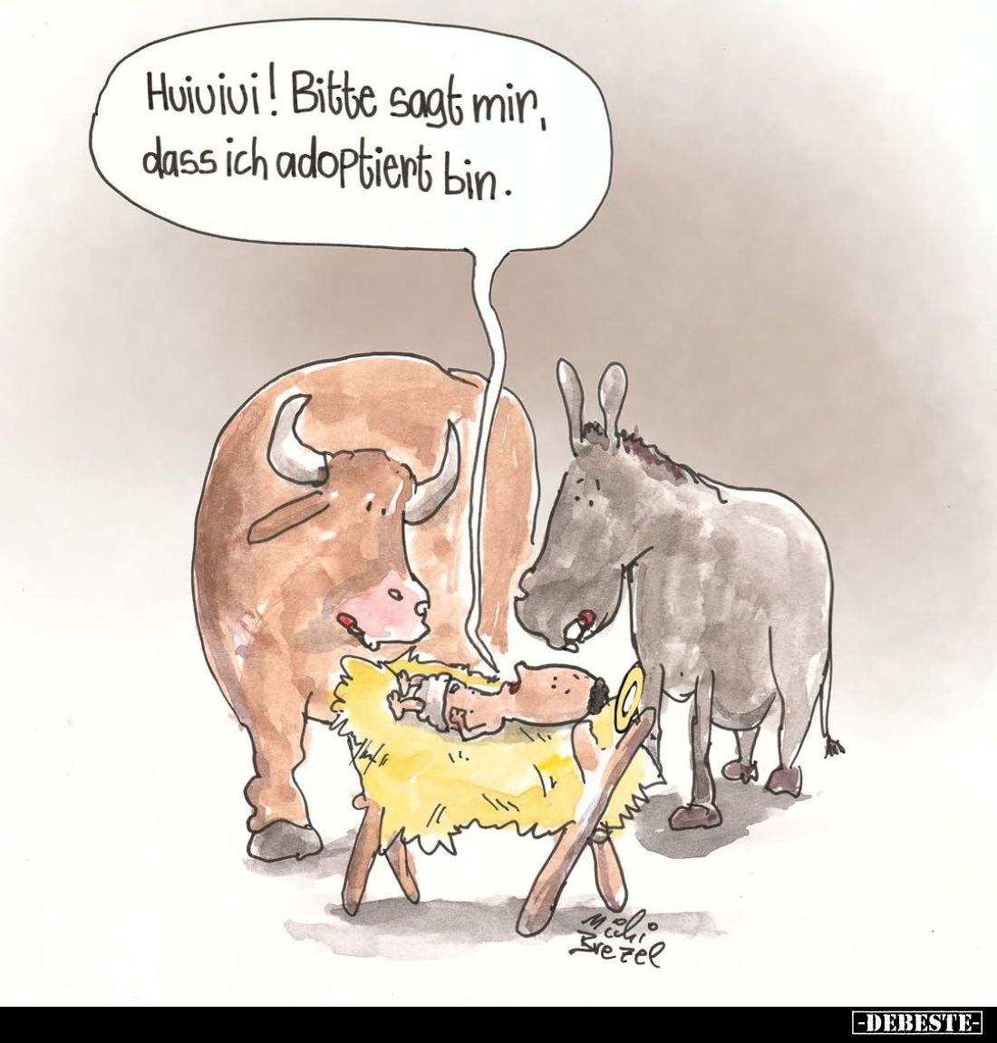 Huiuiui! Bitte sagt mir, dass ich adoptiert bin.