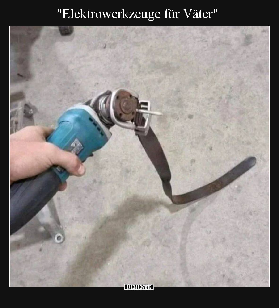 Elektrowerkzeuge für Väter