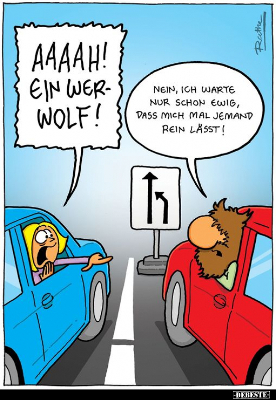 Aaaah! Ein Werwolf!.. - Lustige Bilder | DEBESTE.de