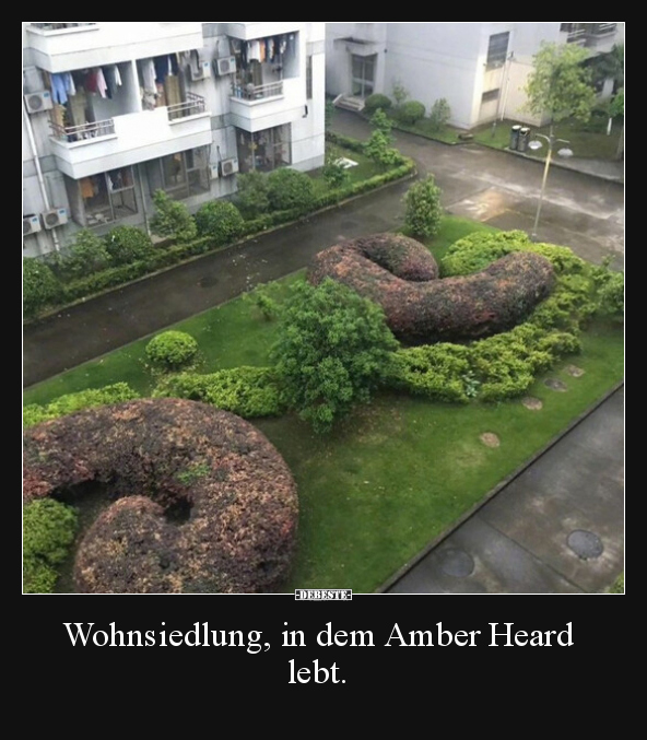 Wohnsiedlung, in dem Amber Heard lebt... - Lustige Bilder | DEBESTE.de