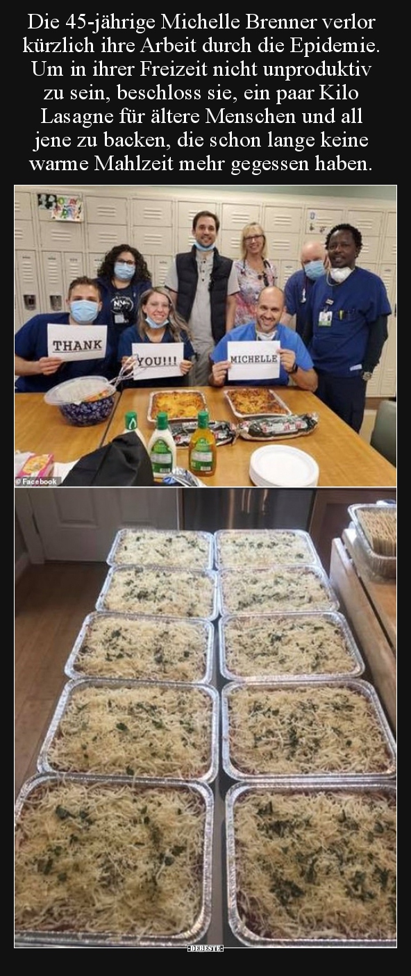 Die 45-jährige Michelle Brenner verlor kürzlich ihre Arbeit..