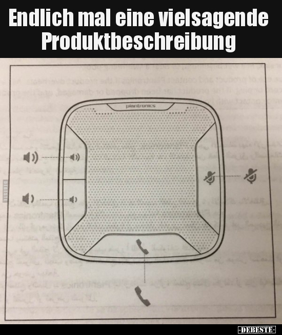 Endlich mal eine vielsagende Produktbeschreibung.. - Lustige Bilder | DEBESTE.de