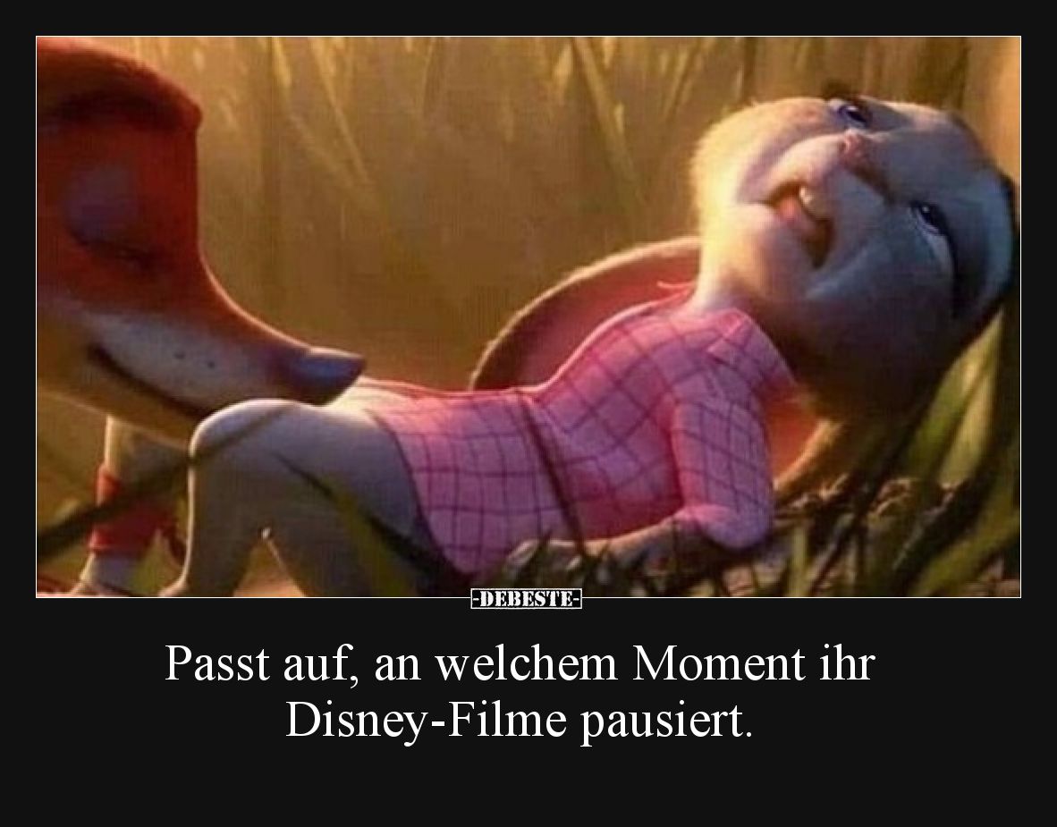 Passt auf, an welchem Moment ihr Disney-Filme pausiert.