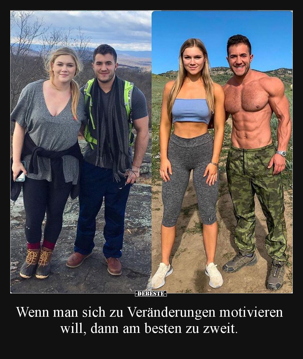 Wenn man sich zu Veränderungen motivieren will, dann am.. - Lustige Bilder | DEBESTE.de