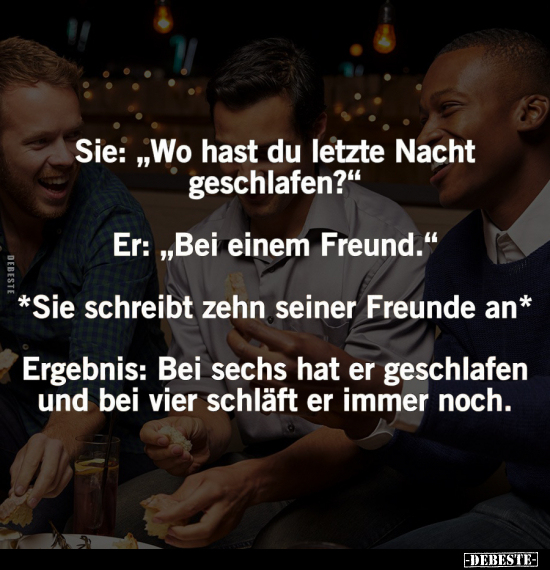 Lustige Bilder zum Thema: Nacht, Freunde