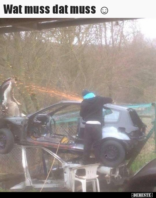 Wat muss dat muss ☺..