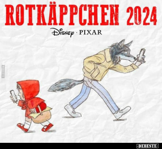 Rotkäppchen 2024.. - Lustige Bilder | DEBESTE.de