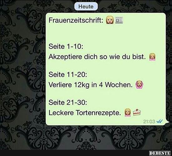 Frauenzeitschrift..
