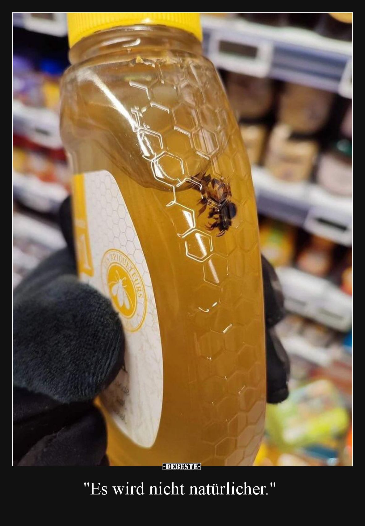 Es wird nicht natürlicher.