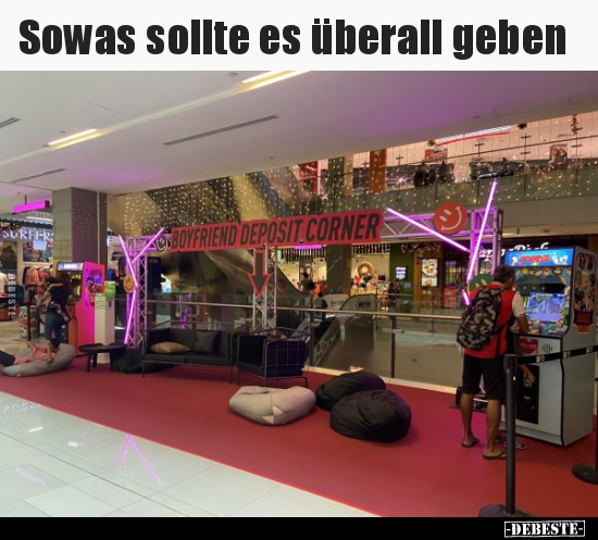 Sowas sollte es überall geben..