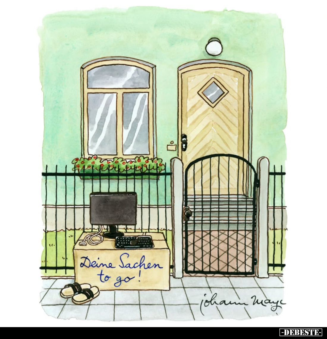 Deine Sachen to go!