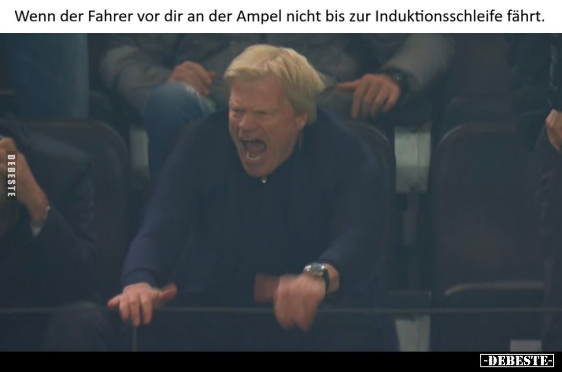 Wenn der Fahrer vor dir an der Ampel nicht bis zur Induktionsschleife fährt.