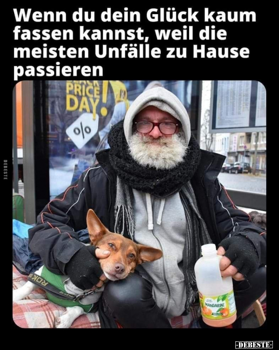 Wenn du dein Glück kaum fassen kannst, weil die meisten.. - Lustige Bilder | DEBESTE.de