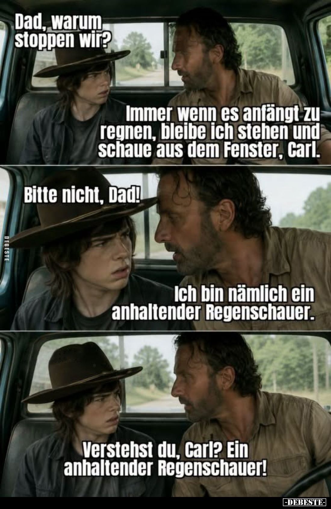 Dad, warum stoppen wir?.. - Lustige Bilder | DEBESTE.de