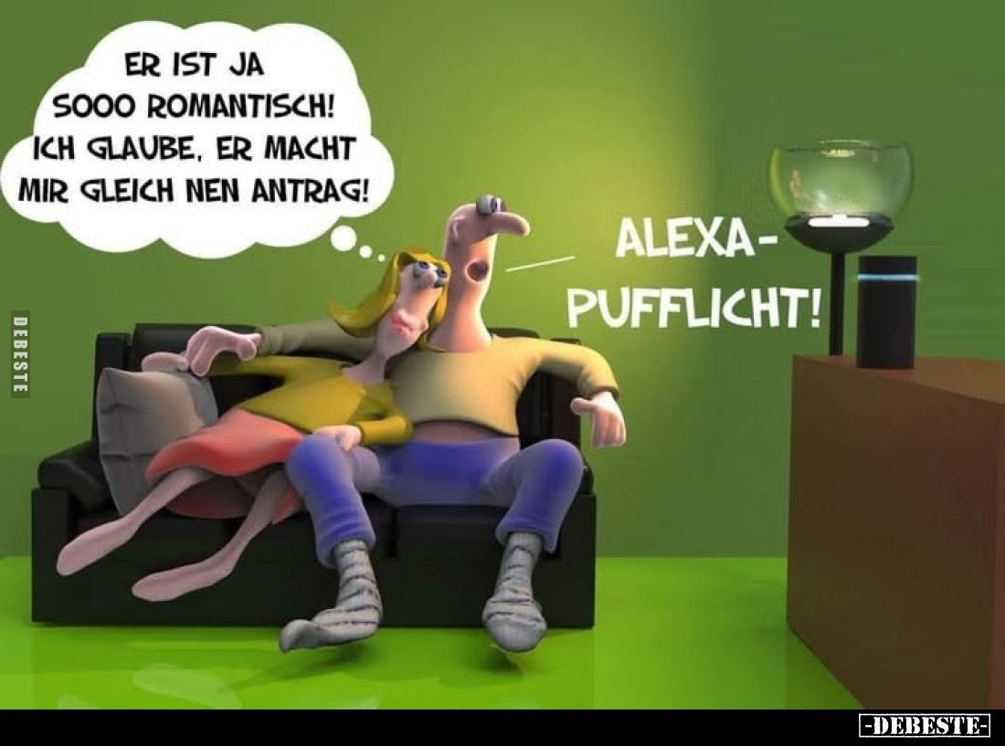 Er ist ja sooo romantisch! Ich glaube, er macht mir gleich nen Antrag!