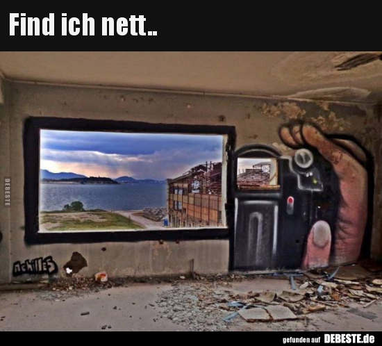 Find ich nett....