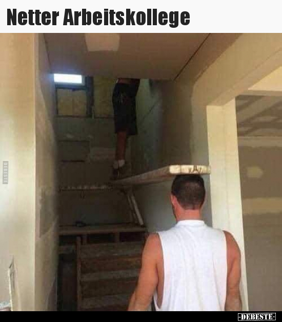 Netter Arbeitskollege..