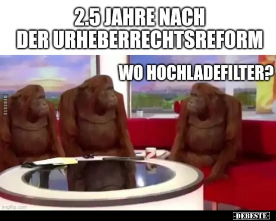 2.5 Jahre nach der Urheberrechtsreform