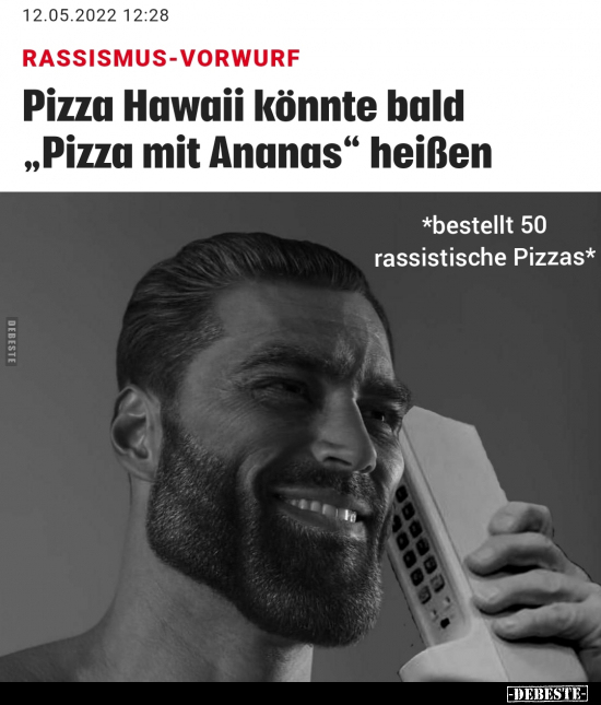 Pizza Hawaii könnte bald "Pizza mit Ananas" heißen.. - Lustige Bilder | DEBESTE.de