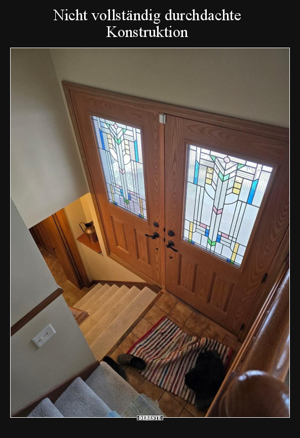 Nicht vollständig durchdachte Konstruktion